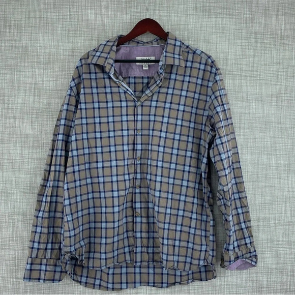 Joesph Abboud Mens Size XL Long Sleeve Button Down Shirt 2120 - Picture 1 of 6